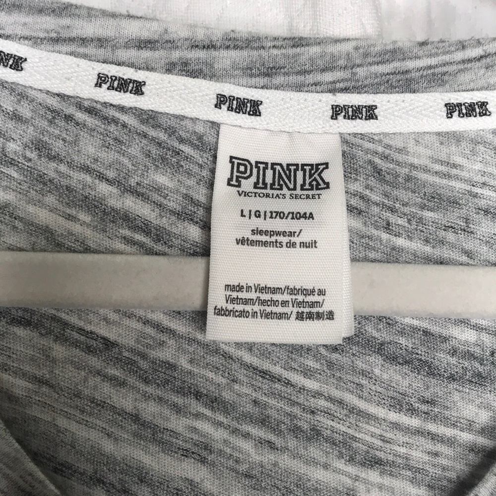PINK Victoria’s Secret Sleepwear Vneck Size Large - Picture 4 of 6
